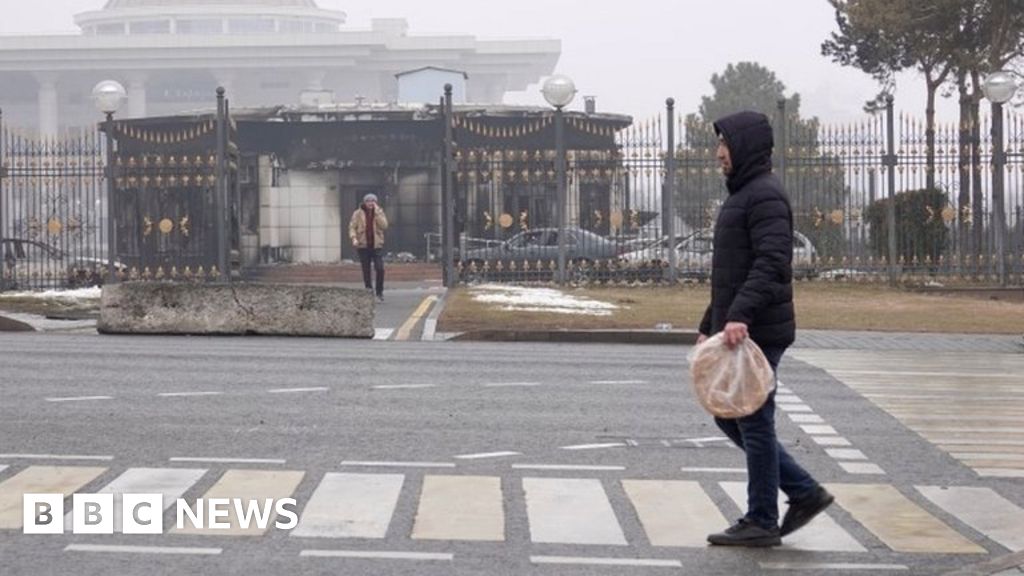 Kazakhstan unrest: BBC witnesses apocalyptic scenes in main city