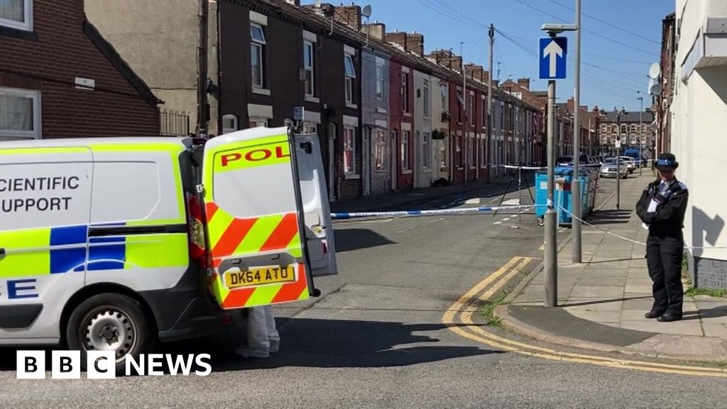 Police at the scene