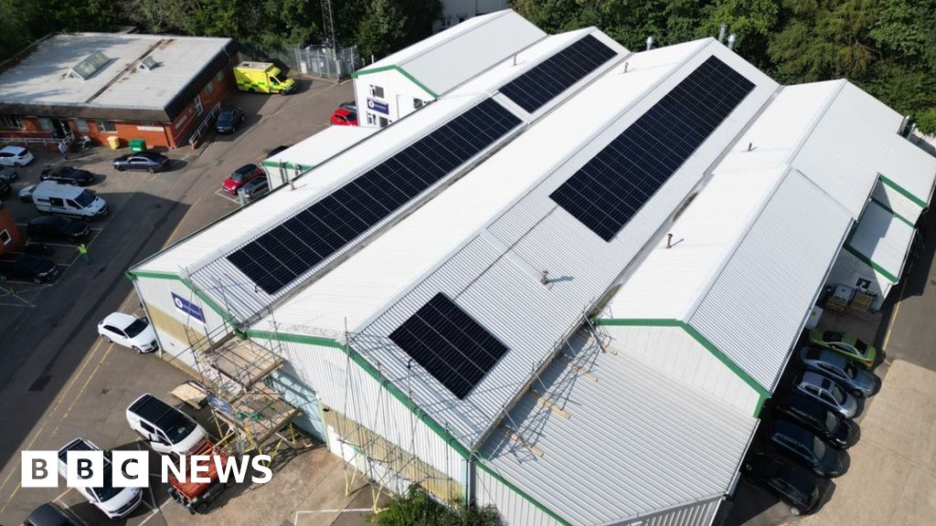 Redhill Free solar panels installed in return for cheaper power BBC News