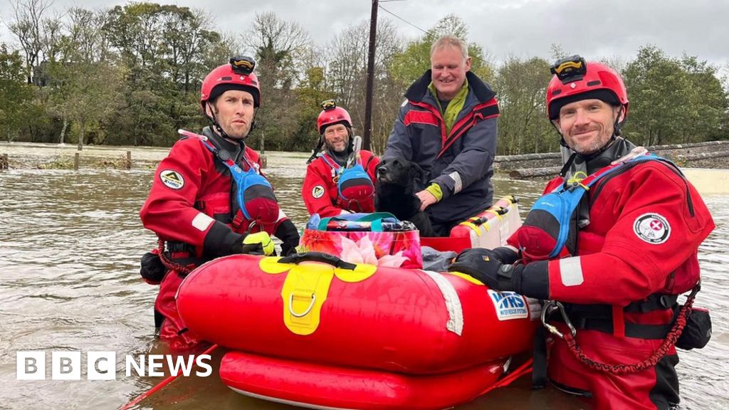 Flooding in Cumbria: Clear up begins as rain continues
