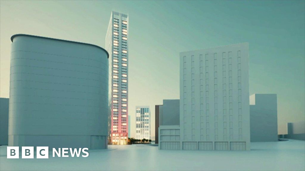 One Eastside Birmingham's 'tallest building' plan revealed BBC News