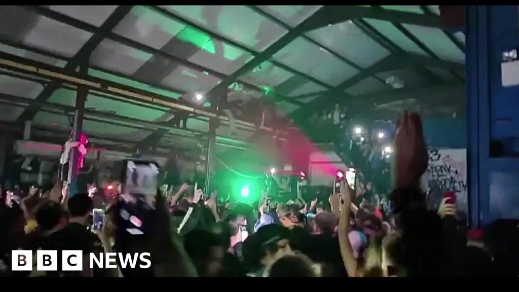 Bristol illegal rave attended by 700 people