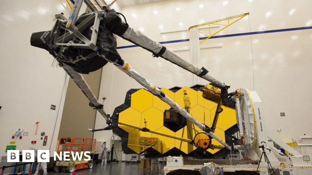 James Webb Space Telescope extends secondary mirror – BBC News