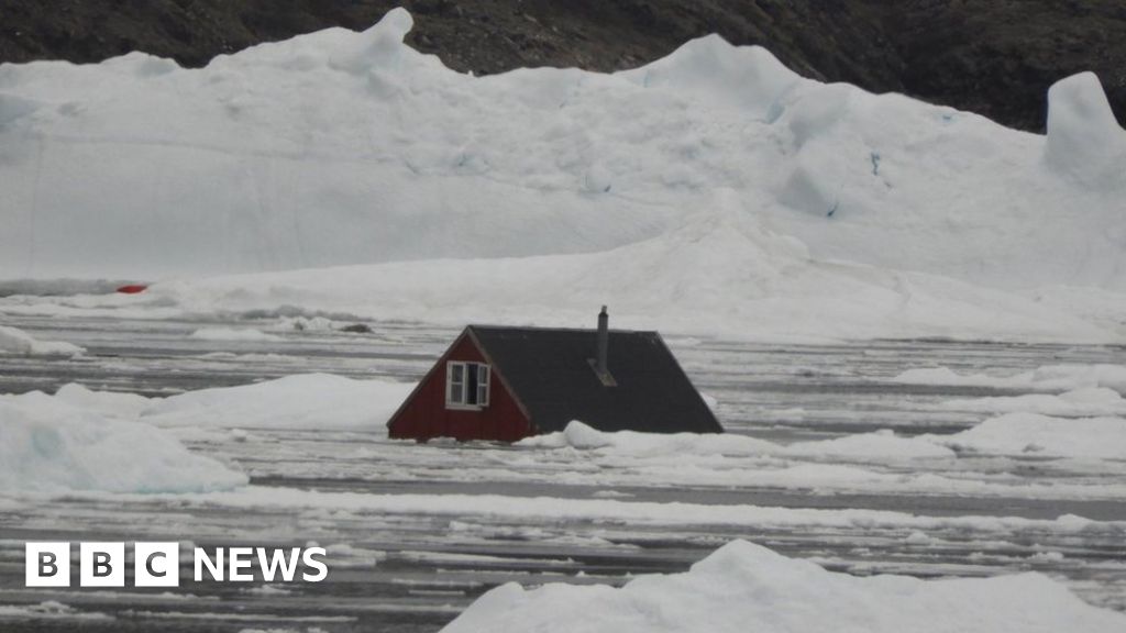 In pictures Greenland tsunami aftermath BBC News