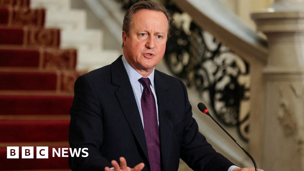 UK considering recognising Palestine state, Lord Cameron says