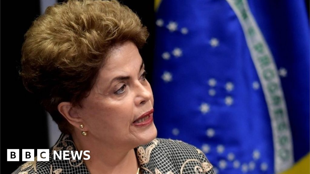 Live Brazils Dilma Rousseff Testifies At Impeachment Trial Bbc News