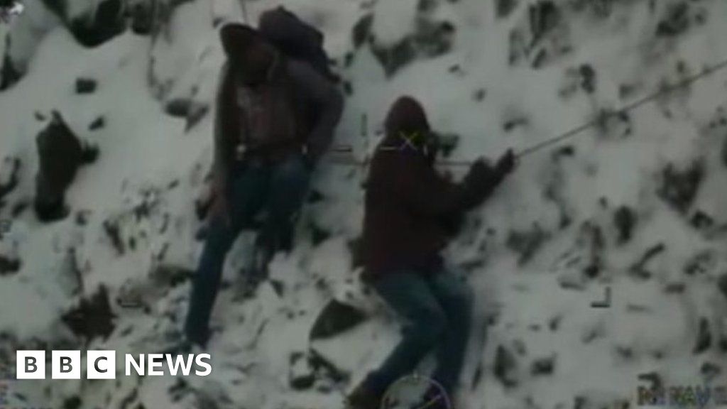 Pair Plucked From Dangerous Crib Goch Ridge Bbc News