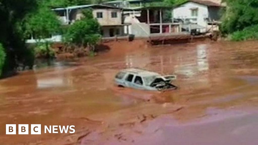 Brazil dam burst: 28 still missing after dam burst - BBC News