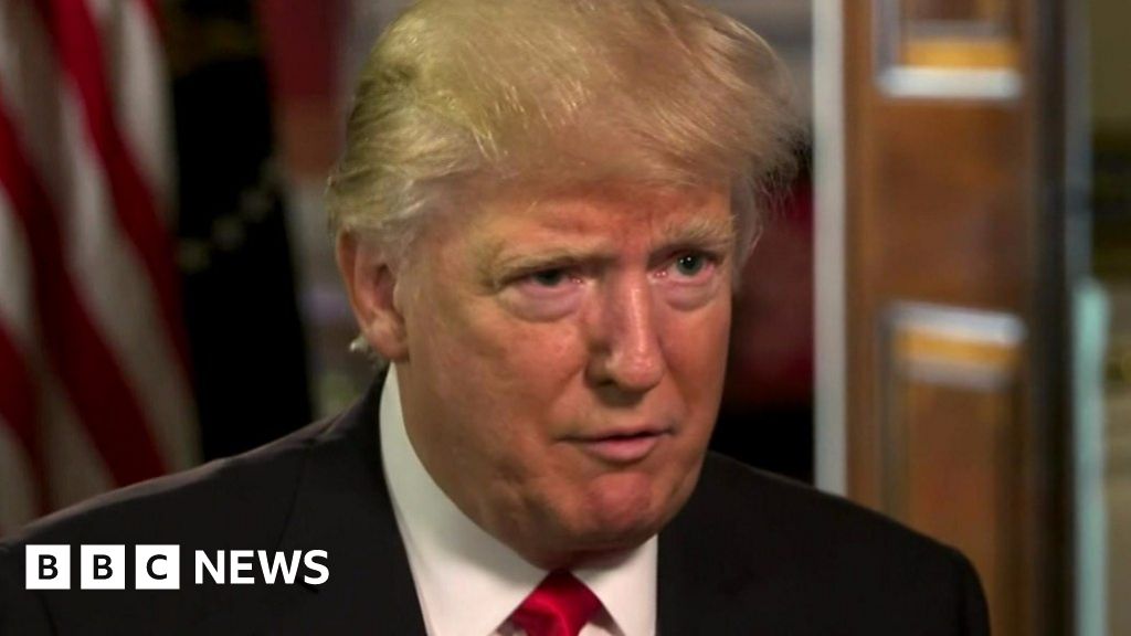 Trumps First Month In 90 Seconds Bbc News