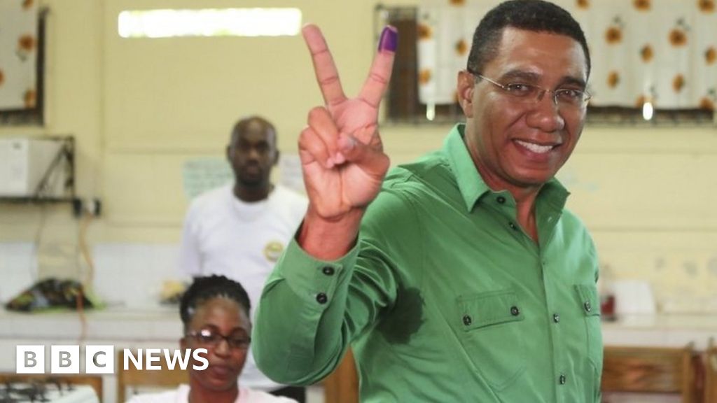 Jamaicas New Prime Minister Andrew Holness Sworn In Bbc News