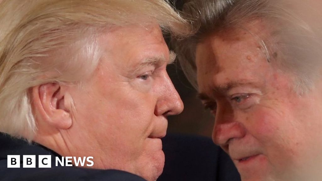 Trump pardons dozens in final hours, including ex-aide Steve Bannon - BBC News