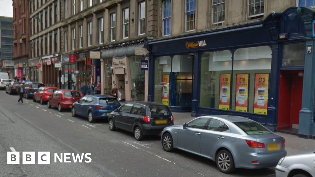 Man arrested over Glasgow bookmakers assault - BBC News