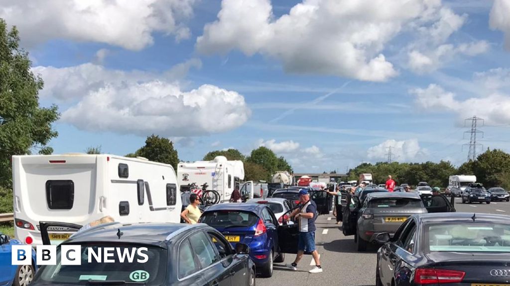 M5 traffic Northbound carriageway reopens after crash