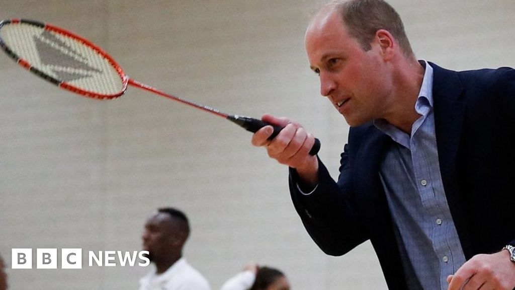 Prince William visits Birmingham sports charity ahead of Games