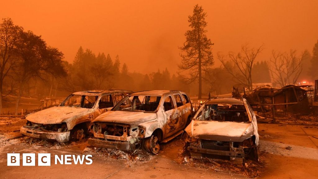 Climate change: California wildfires 'can now happen in any year' - BBC ...