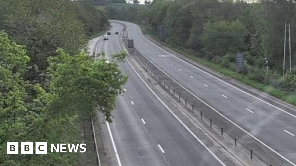 Usk A449 is closed following serious two vehicle crash BBC News