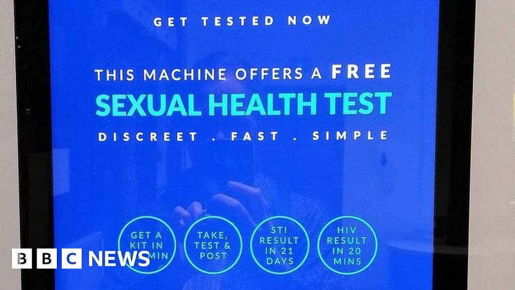 Free sexual health test vending machines launched