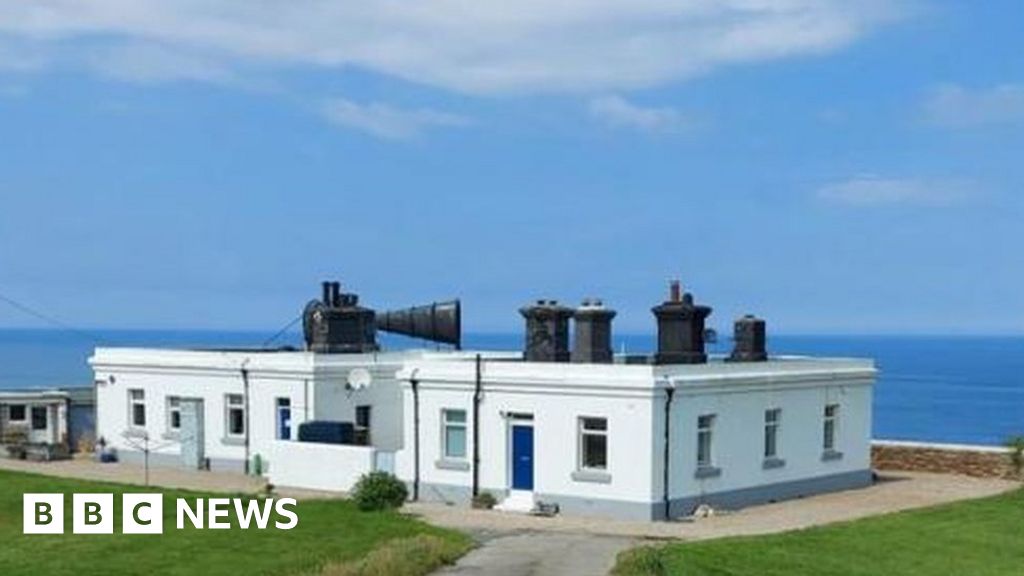 Whitby Hornblower Lodge exfoghorn station up for sale BBC News