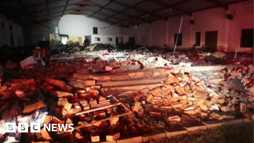 Deadly church wall collapse in S Africa