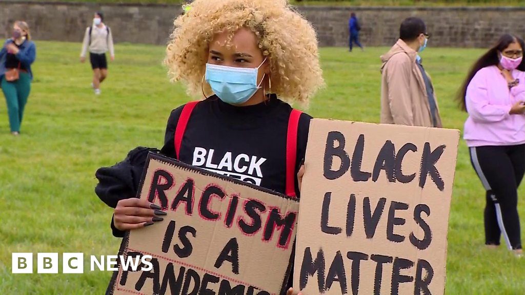 Black lives matter protests in scotland