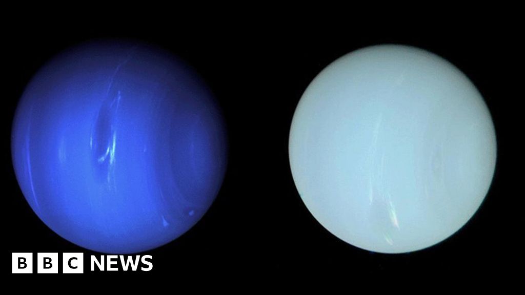 Neptune and Uranus Share a Greenish-Blue Shade
