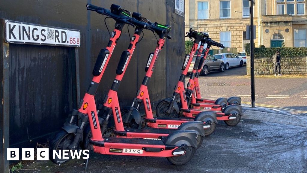 Bristol's new escooter scheme will include road parking