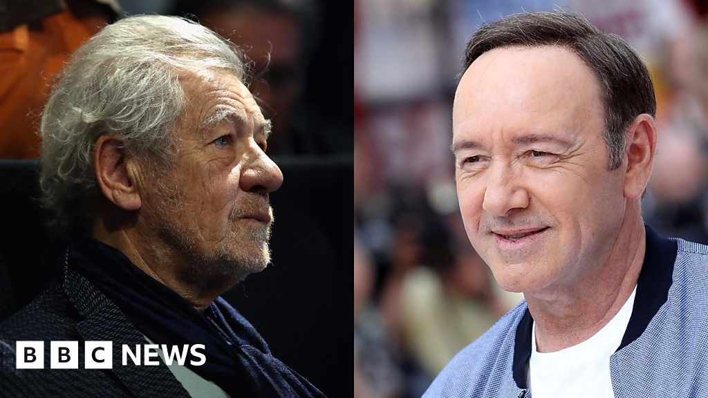 Actor Sir Ian McKellen won't be drawn on whether Kevin Spacey should