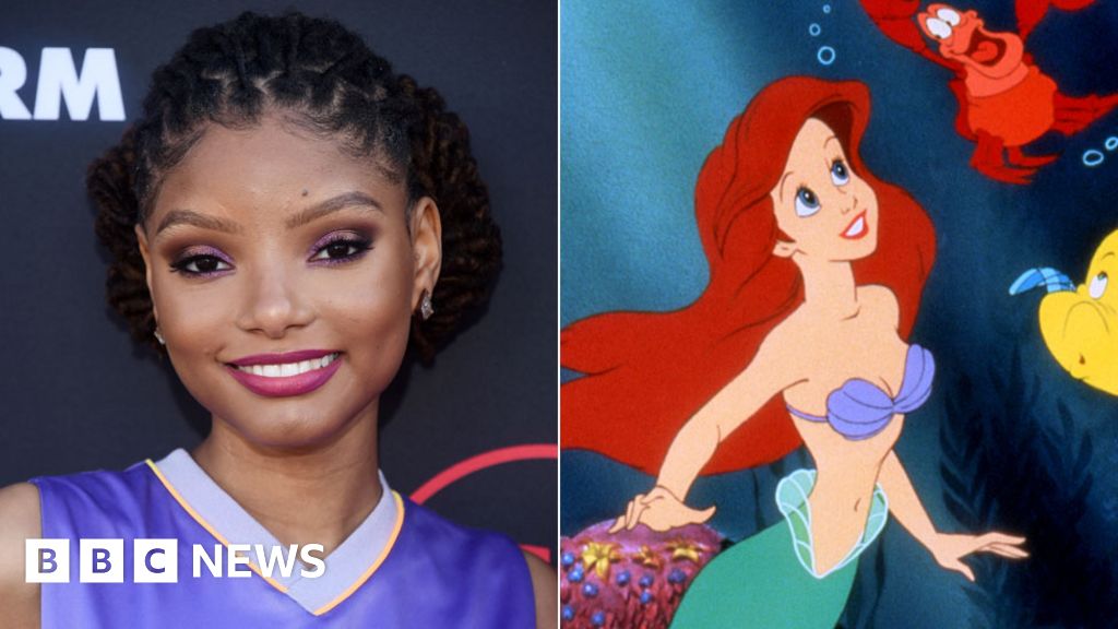 Halle Bailey Disney Announces Singer To Play Little Mermaid Bbc News 