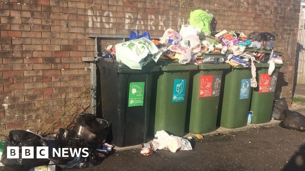 Waste collectors given 'significant' fines - BBC News