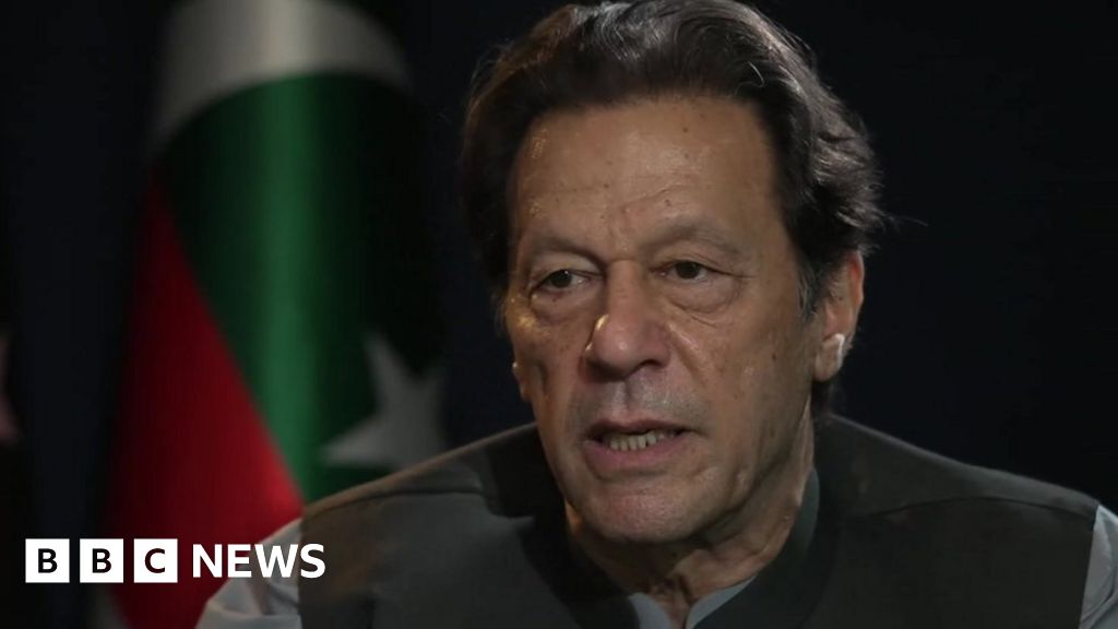 Imran Khan: Ex-Pakistan PM tells BBC crackdown on party is ‘untenable’