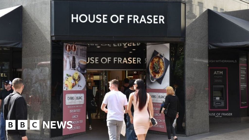 House of Fraser suppliers face anxious wait BBC News