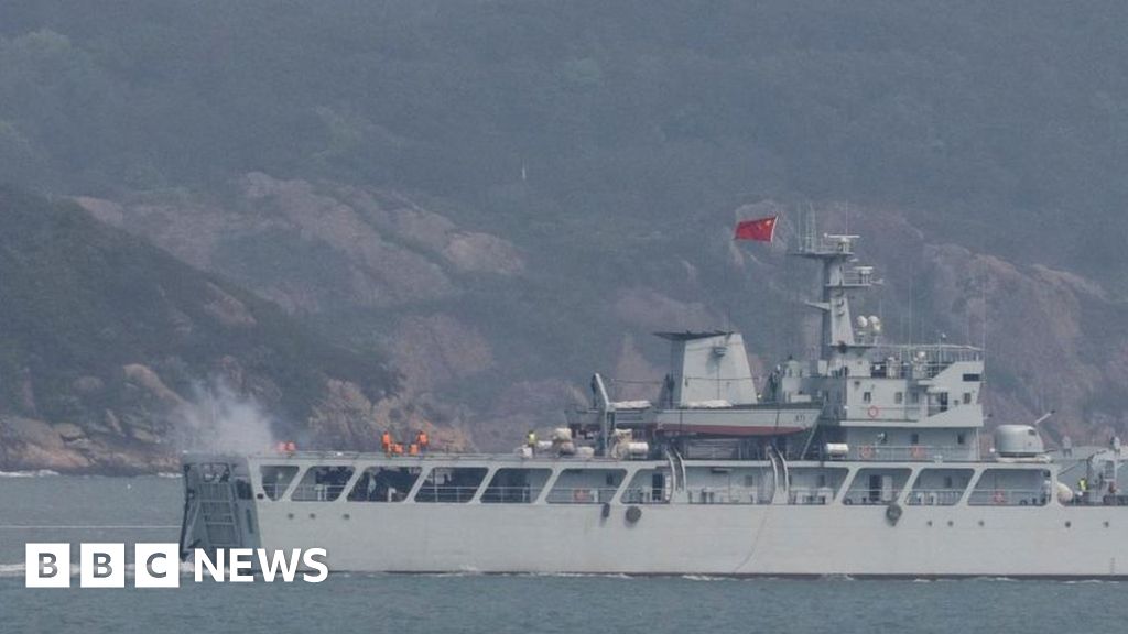 Chinese military rehearses encirclement of Taiwan