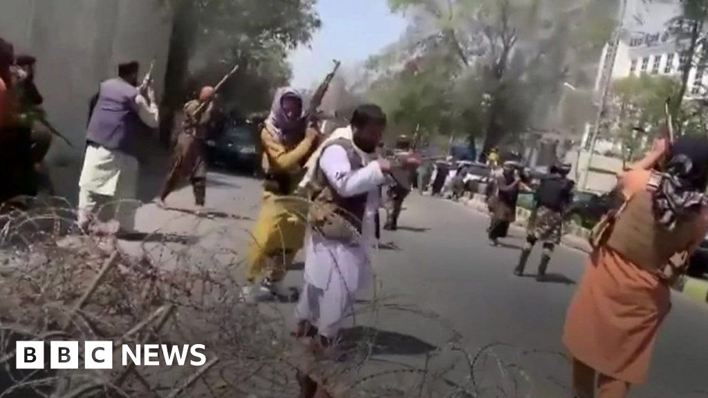 Taliban fire shots to disperse protest in Kabul