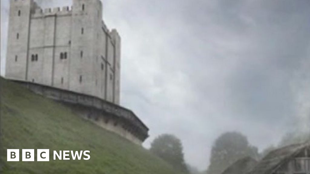 National Trust plans to 'rebuild' Duffield Castle walls - BBC News