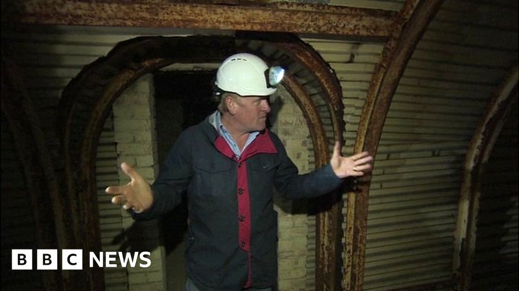 Dover's WW2 white cliffs tunnels reopened by National Trust BBC News
