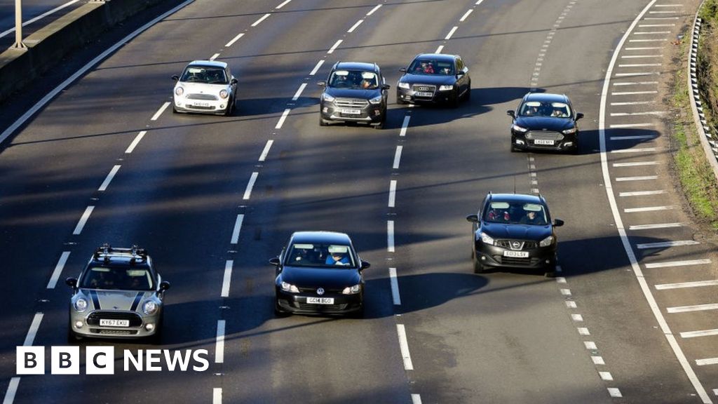 bbc news m1 crash today london video