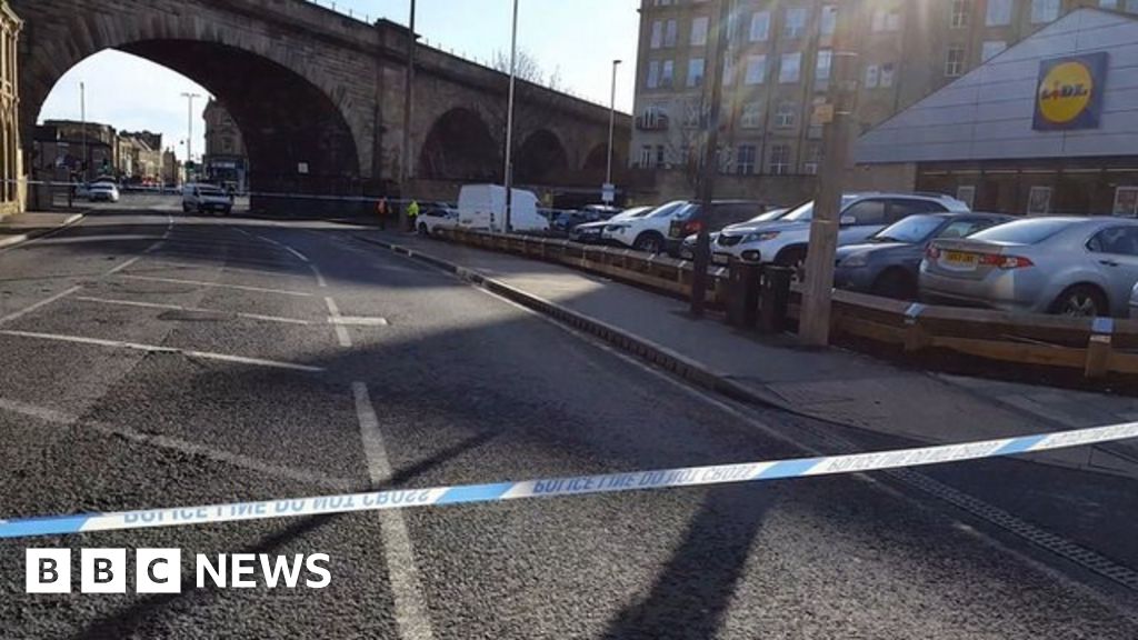 Dewsbury pedestrian killed in road crash BBC News