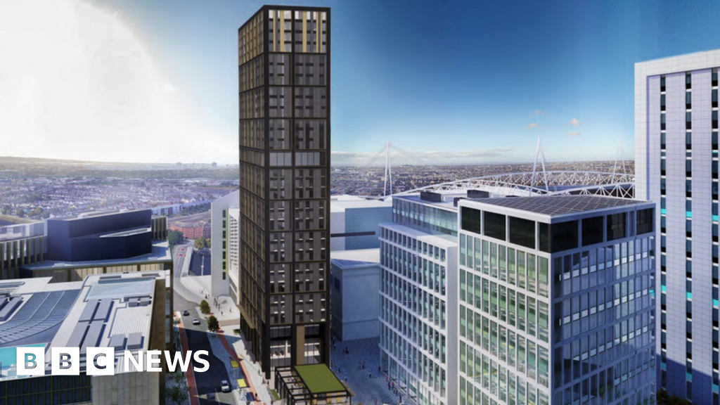 Cardiff Plans for the tallest building in Wales approved BBC News