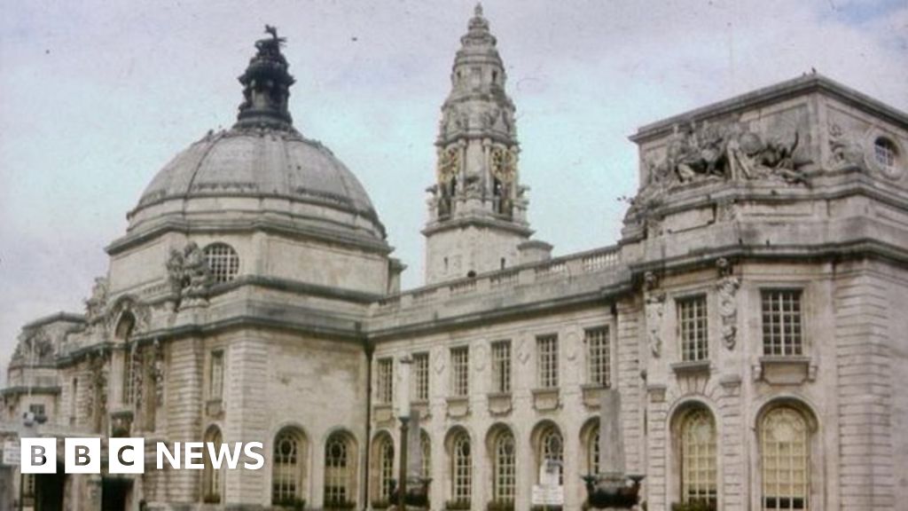 Cardiff then and now 60 years as capital city of Wales BBC News