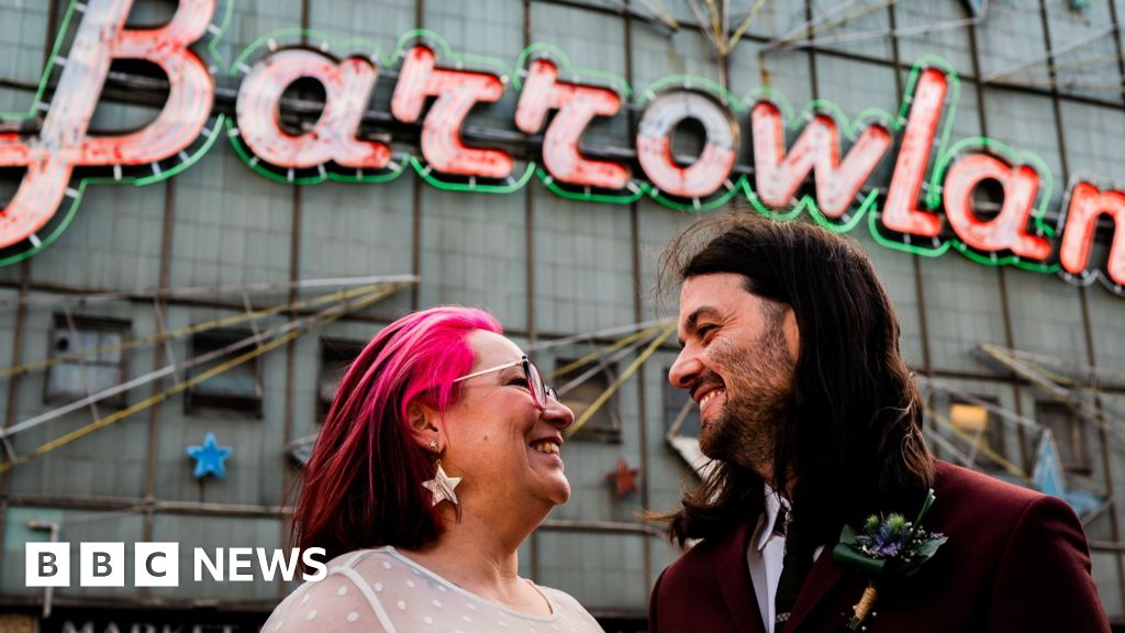 The bride who crowd-surfed to Biffy Clyro on her wedding night