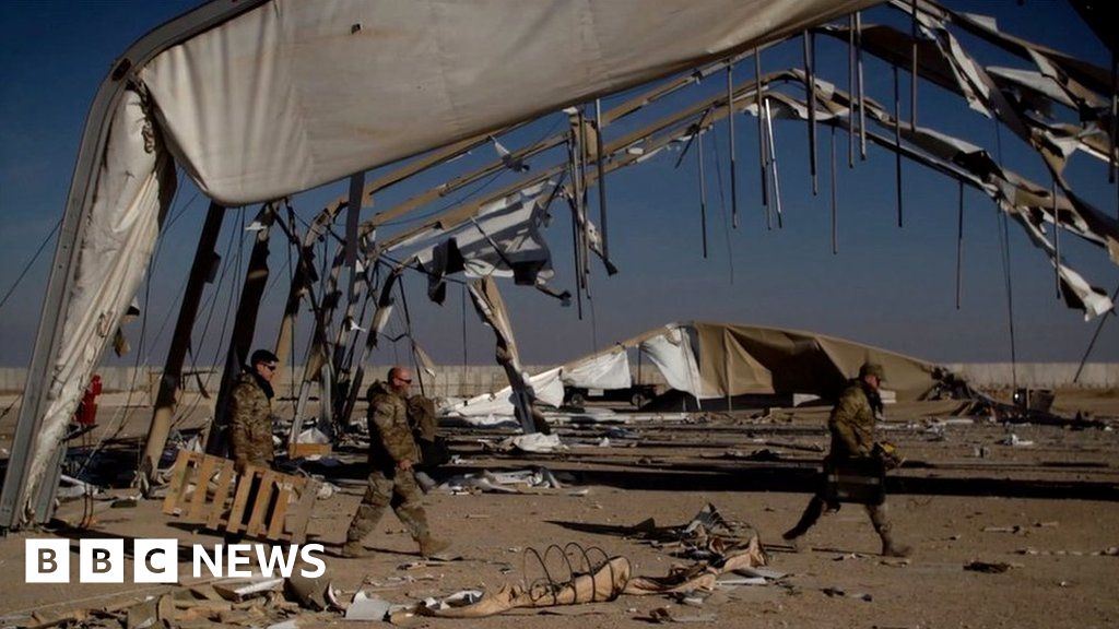 Inside a US air base hit by Iranian missiles