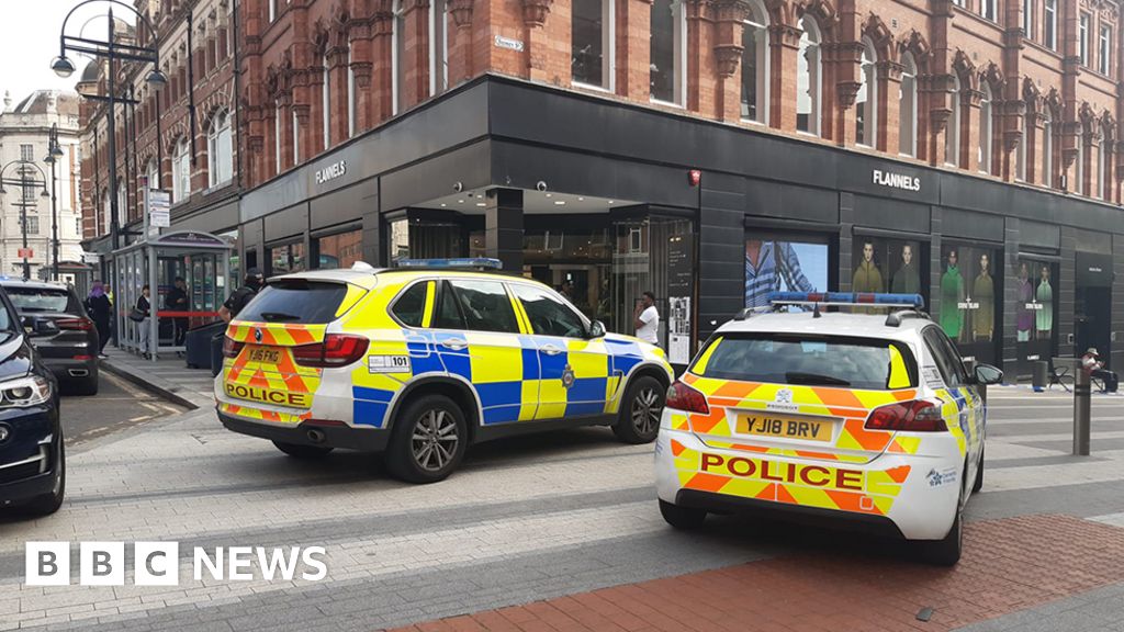 BBC Yorkshire on X: Damage to the Louis Vuitton store on Briggate