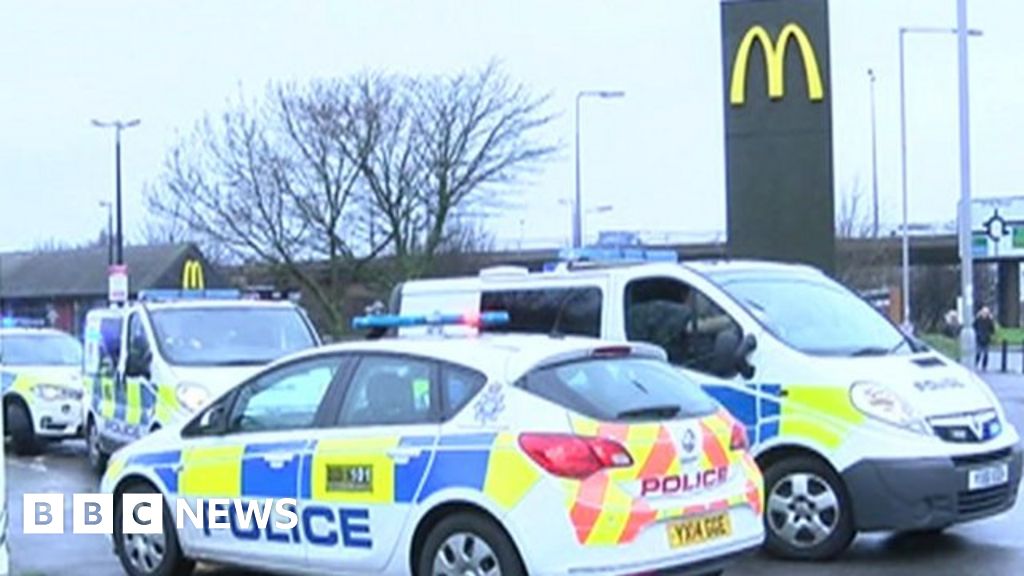 Two Arrested After Mcdonalds Shooting Bbc News
