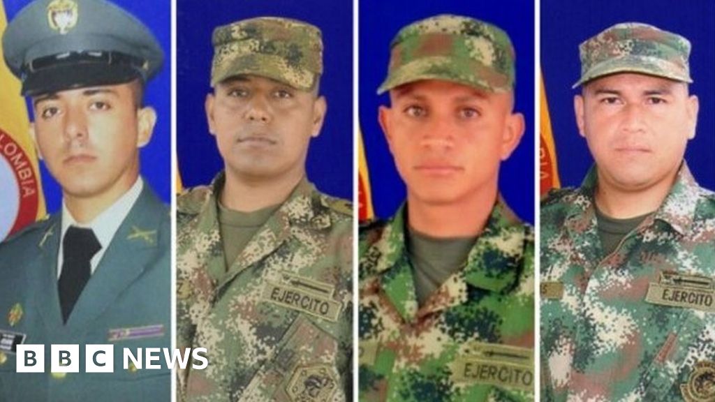 Colombian soldiers killed in ambush by drugs gang