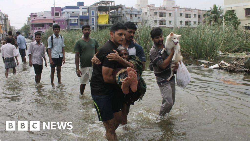 Flights Resume In Flood-hit Chennai - BBC News