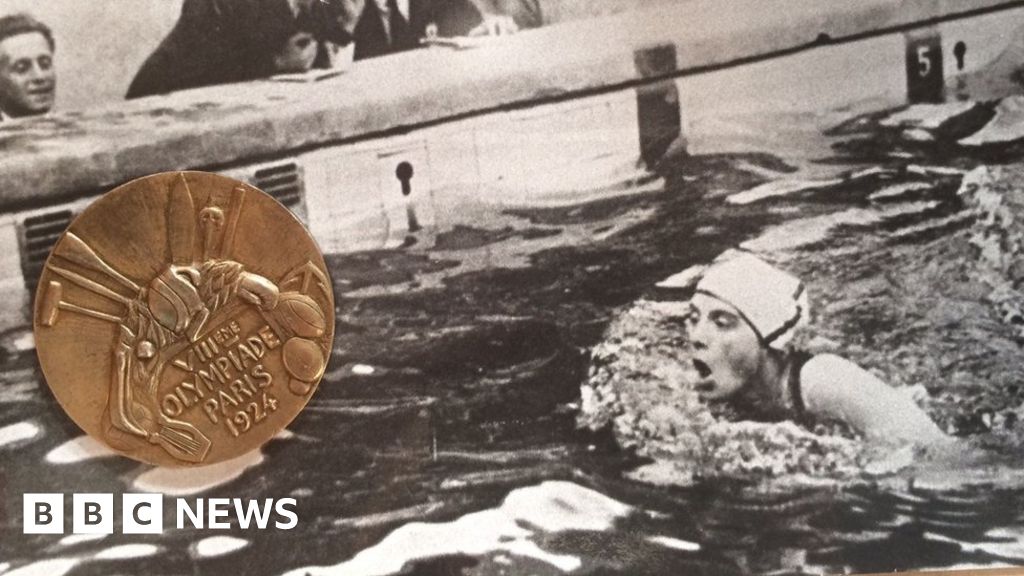 First swimming gold medal won by British woman Lucy Morton sells