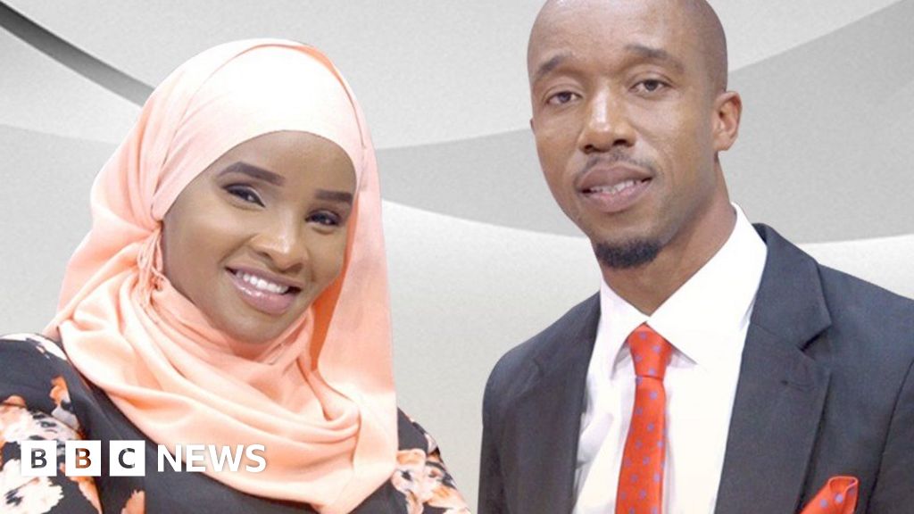 Kenyan TV unveils husband and wife news team - BBC News