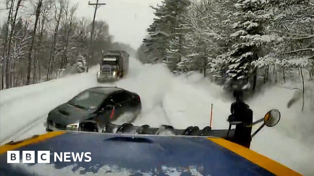 snow and ice car crashes