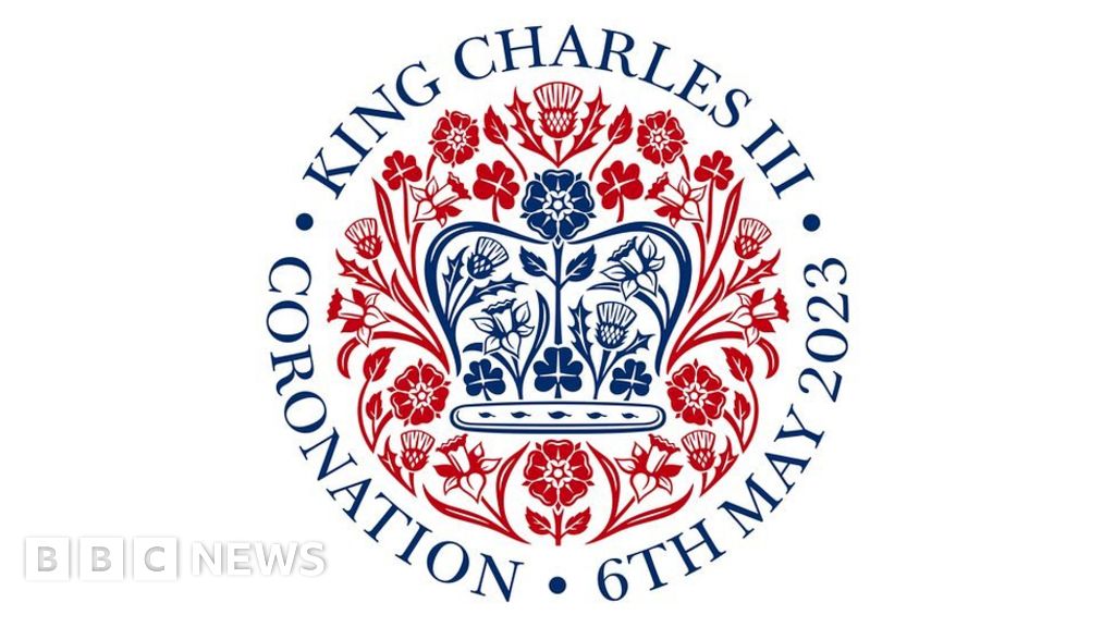 King Charles coronation logo created by iPhone designer - BBC News