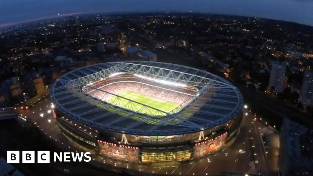 Man fined after flying drones over Premier League stadiums - BBC News
